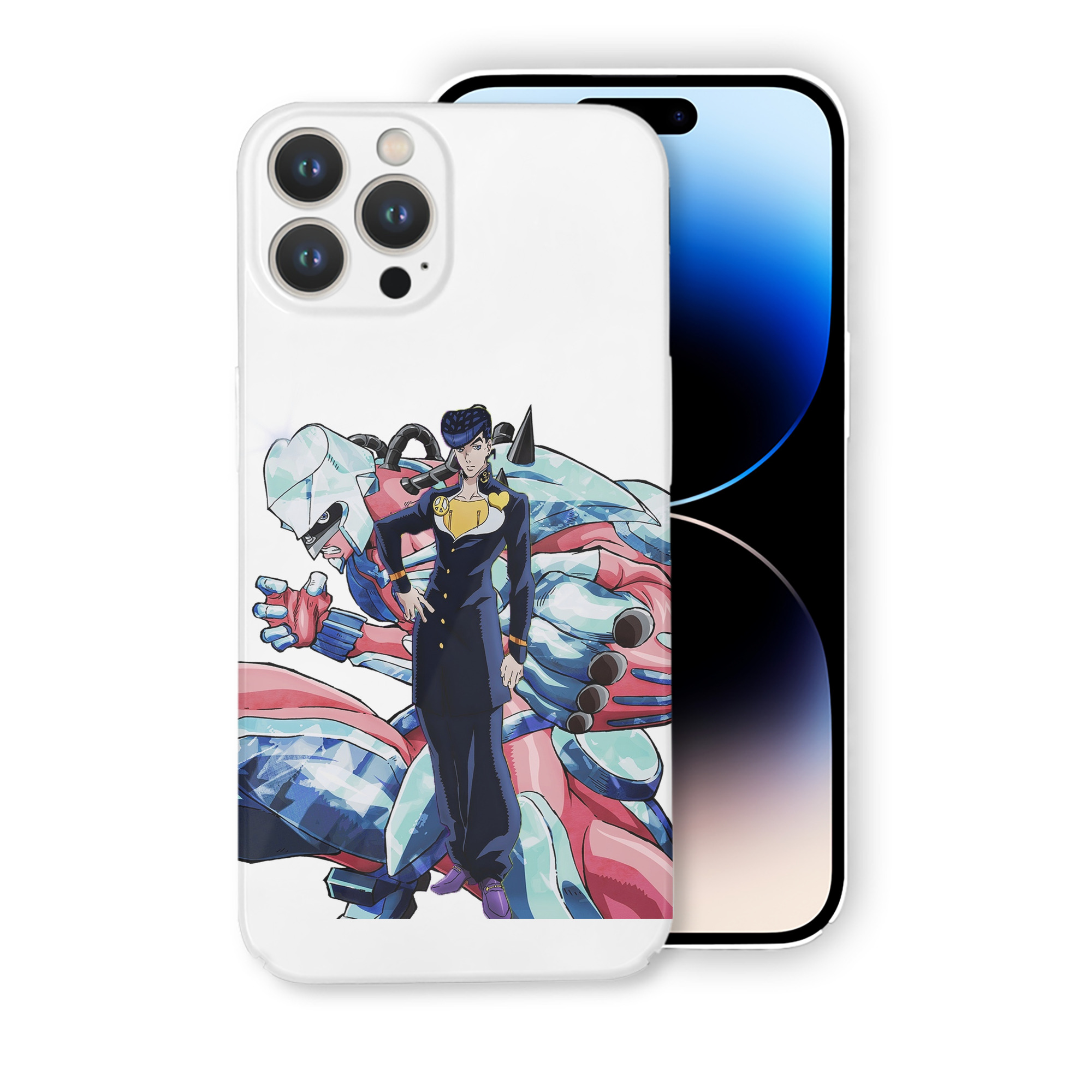 （画像用） ジョジョの奇妙な冒険 ひがしかた じょうすけ JoJo's Bizarre Adventure Higashikata Josuke 【iPhone 14シリーズ対応】ハードケース